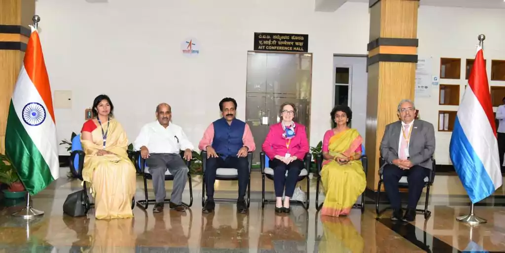 Luxembourg Ambassador met Chairman, ISRO/ Secretary,