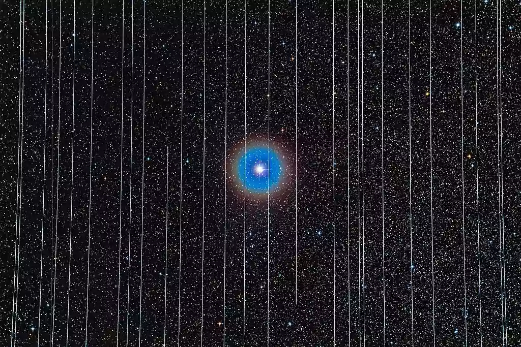 double star Albireo in Cygnus